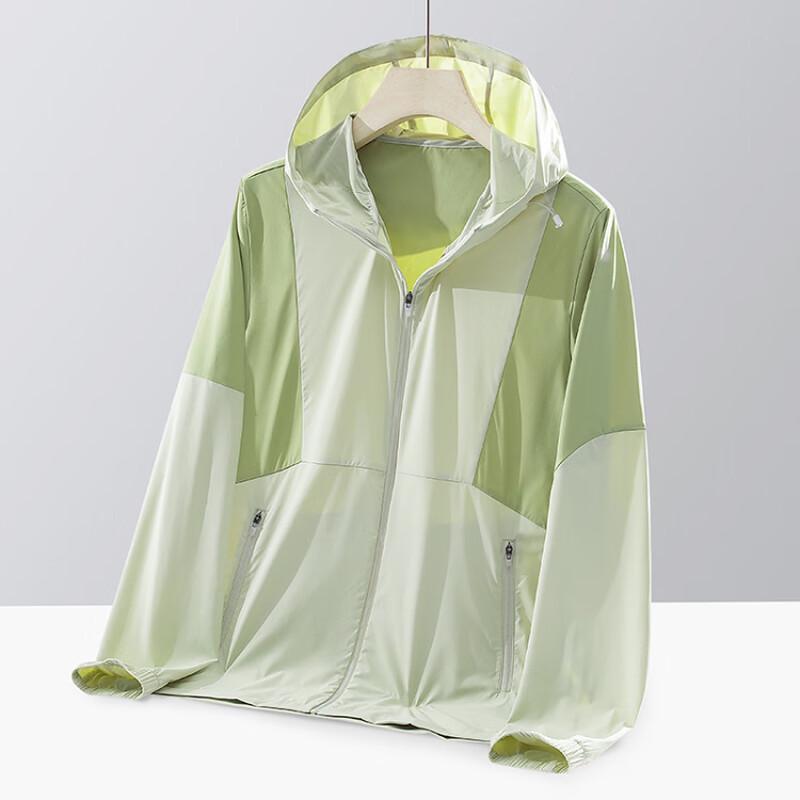 WEZHO Unisex Ice Silk Sun Protection Hooded Jacket