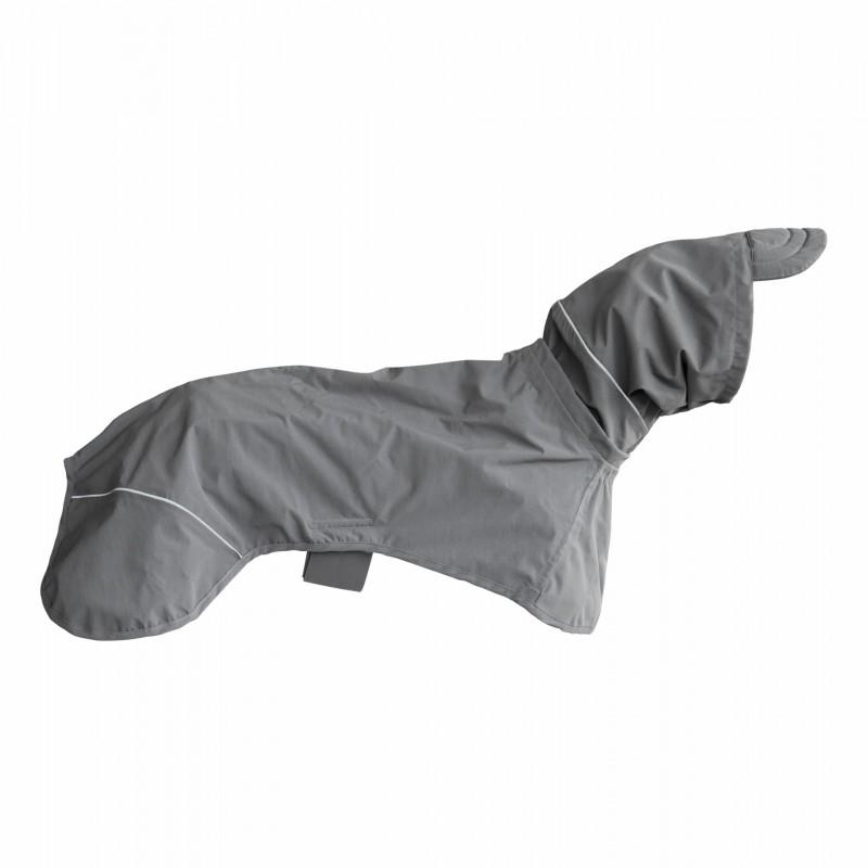 Waterproof Dog Raincoat Set Breathable Detachable 2-Piece Rainwear Small To Large Dogs Outdoor Walk In Wet Weather