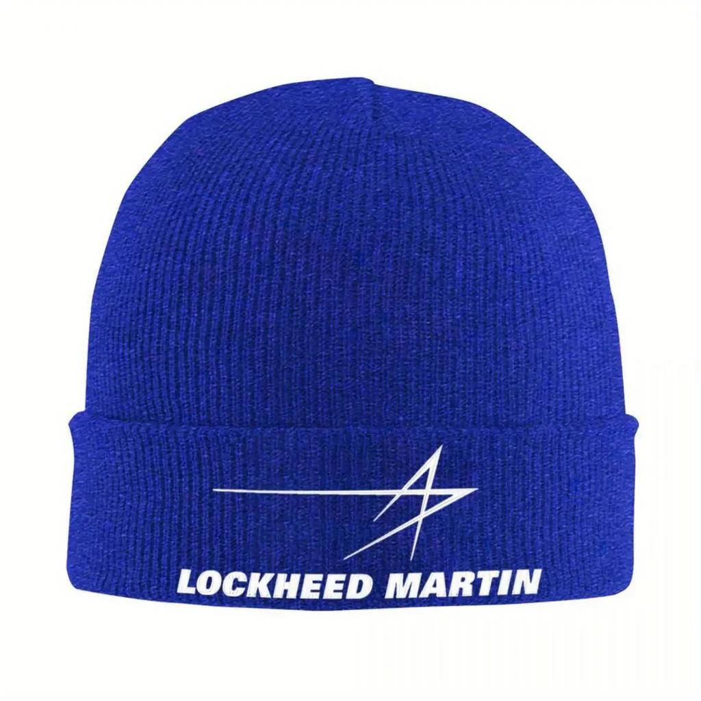 New Lockheed Knitted Hat Beanie Autumn Winter Hat Warm Street Cap Unisex Women