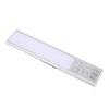 Under Cabinet Light Rechargeable Motion Sensor Lamp for Home Kitchen 3 Color Temperature Adjustable 30cm Length Silver