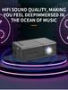 YG300S Mini Portable Projector for Kids and Home Entertainment, 1080p Support