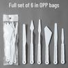 Art Spatula Set: Stainless Steel Palette Knife for Oil, Gouache, and Pastels
