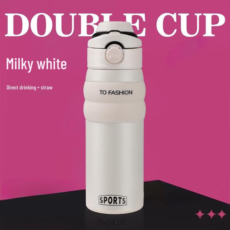 

Shangqi Portable Dual-Drink Insulated Sport Bottle