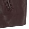 TAKEO KIKUCHI Long sleeve No-collar zip-up single leather jacket Men's Used