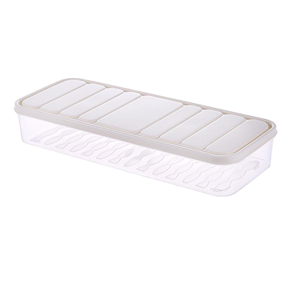 Dumpling Storage Box Dumpling Sealed Containers Fridge Dumpling Box Plastic Sealed Rectangular with Lid Dumpling Holder for Home