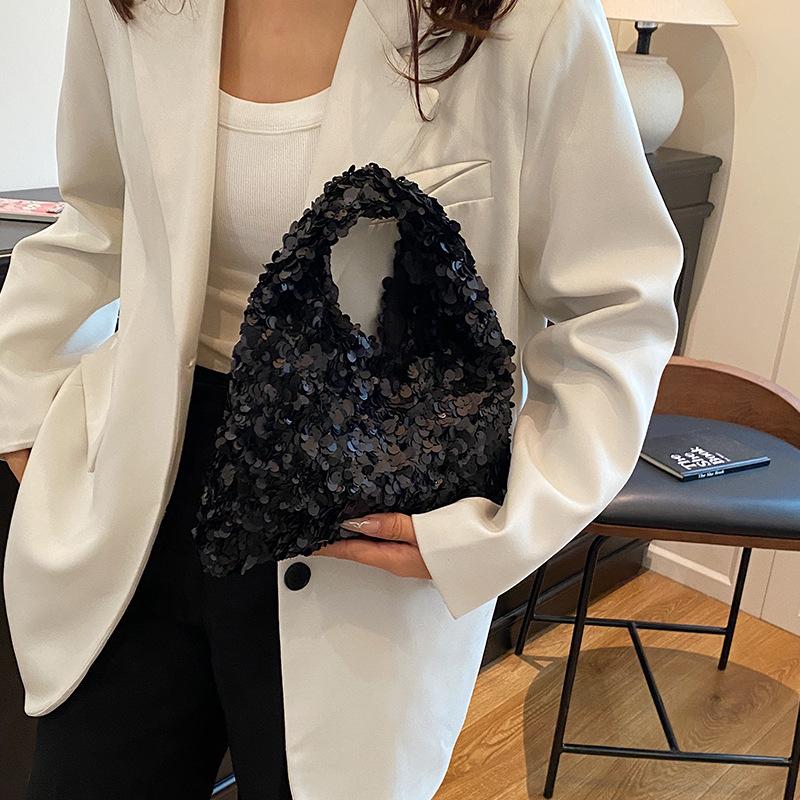 2025 Trendy Designer Women Full Sequins Handbags and Purses Lady Fashion Evening Party Chain Crossbody Shoulder Bag New Tote Bag