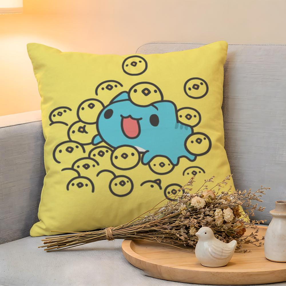 

Cushion Cover Linen SkinFriendly Soft Decorative Case For Sofa Home Decor BBugcat CCapoo Anime Pillow cover 30x30cm