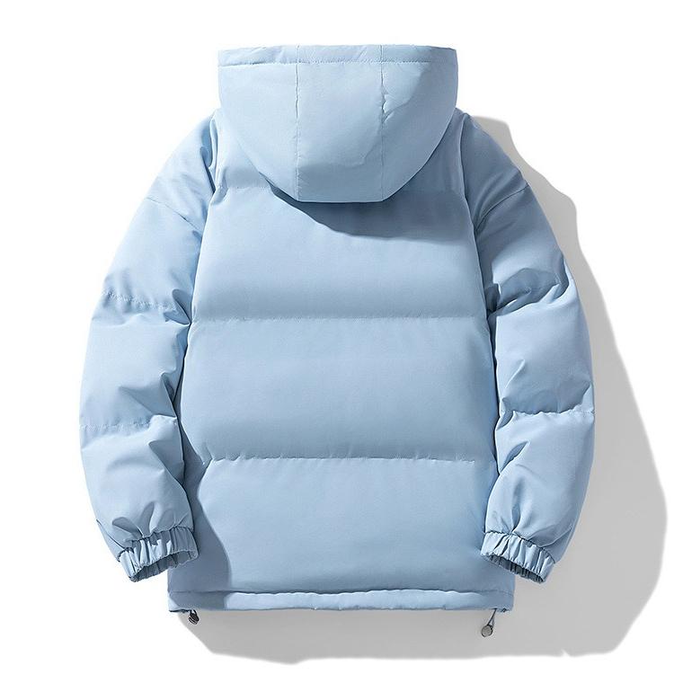 Couple Cotton-padded Jackets for Winter Warmth Trendy Down Jackets Thickened Hooded Cotton-padded Jackets for Autumn and Winter