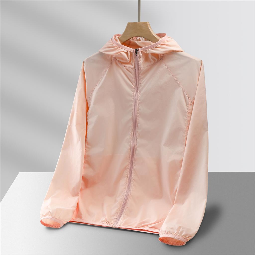 Camping Wasserdicht Sonnenschutz Kleidung Dünn Leicht Atmungsaktiv Fahrradjacke Herren Damen Schnelltrocknend Sportjacke Windjacke