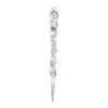 12Pcs Hanging Ice Strip Pendants Acrylic Christmas Tree Drop Ornament  Home
