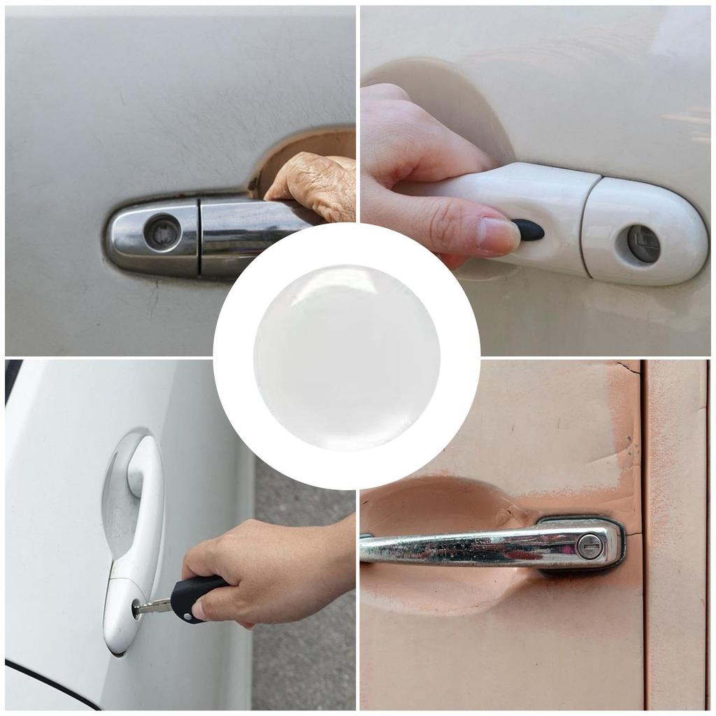 Car Door Lock Keyhole Cap Key Cylinder Cap Proof Protective Cap Trim Cover
