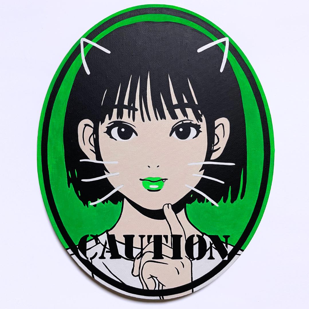 

[USED] One-of-a-kind original acrylic painting / hand-painted / contemporary art / canvas / painting / interior