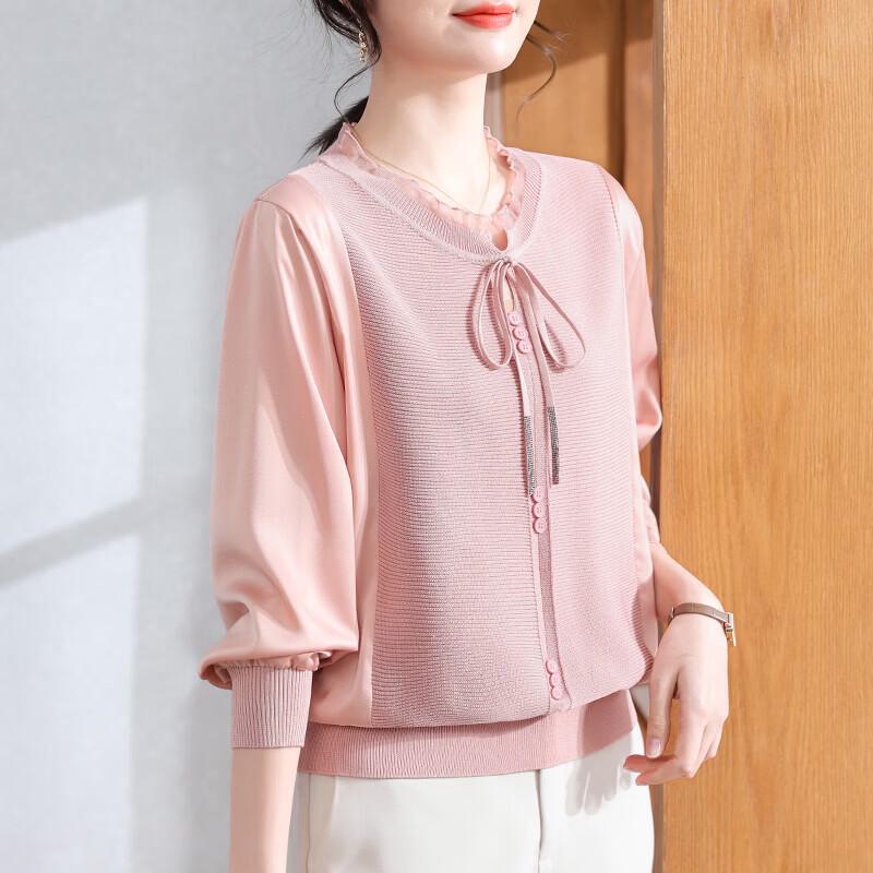 XUEXI Mom s Elegant Autumn/Winter Long-Sleeve Top XL