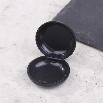 Caja Redonda Insonorizada para Tapones para los Oídos Mini Portátil de Plástico Caja de Almacenamiento para Tapones para los Oídos para Dormir Organizador de Joyería Artesanal para Pendientes