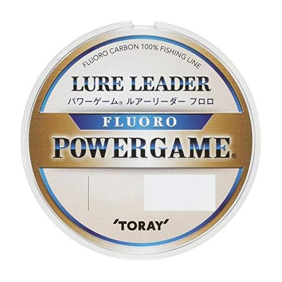 TORAY Power Game Lure Leader Fluoro 30m Natural