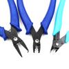 1PCS Bule Flush Side Shear Cutter Clipper Pinze per bordare per gioielli Strumenti di filo metallico Pinze per gioielli Kit di strumenti e attrezzature