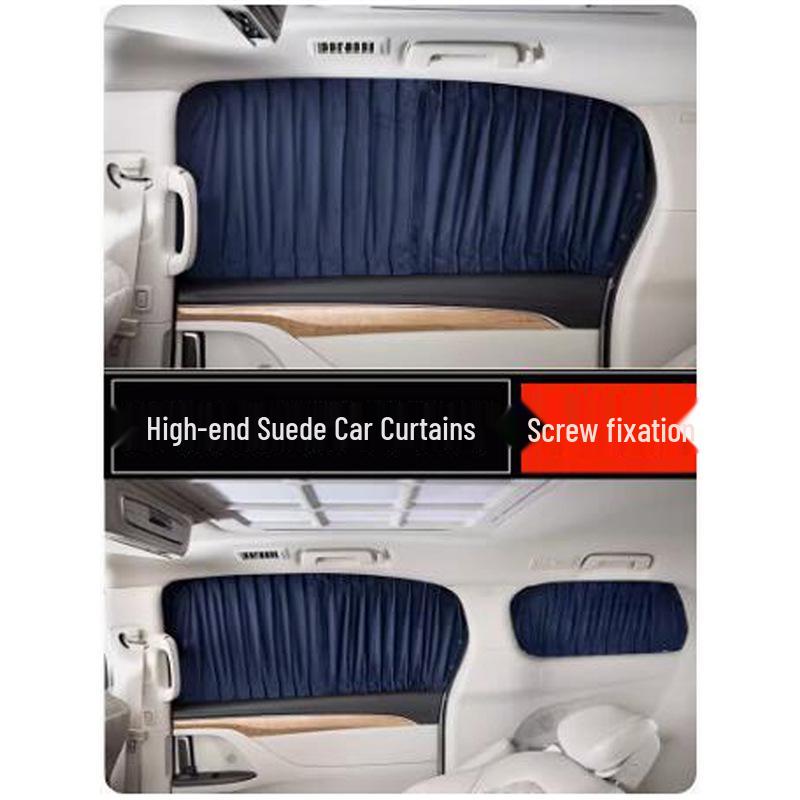 GAC Trumpchi GM8 Luxury Suede Privacy Sunshade Curtains
