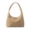 Korean Ins Simple And Versatile Summer New Bag Portable Soft Leather Dumpling Bag Retro Shoulder Armpit Bag