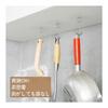 Wall Hanging Hook, Adhesive, Strong, Load Capacity 30kg, 8 x 8, Soft, Waterproof, Rustproof, Stick and Peel, Kitchen Hook, Won't Damage, Ideal for