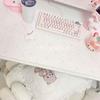 Original Pink Girl Mouse Pad PU Leather Waterproof Anti-slip Office Study Desk Mat Large Size Computer Keyboard Pad Placemats