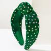 Fashionable Personalized Wide Edge Knotted Snowflake Headband