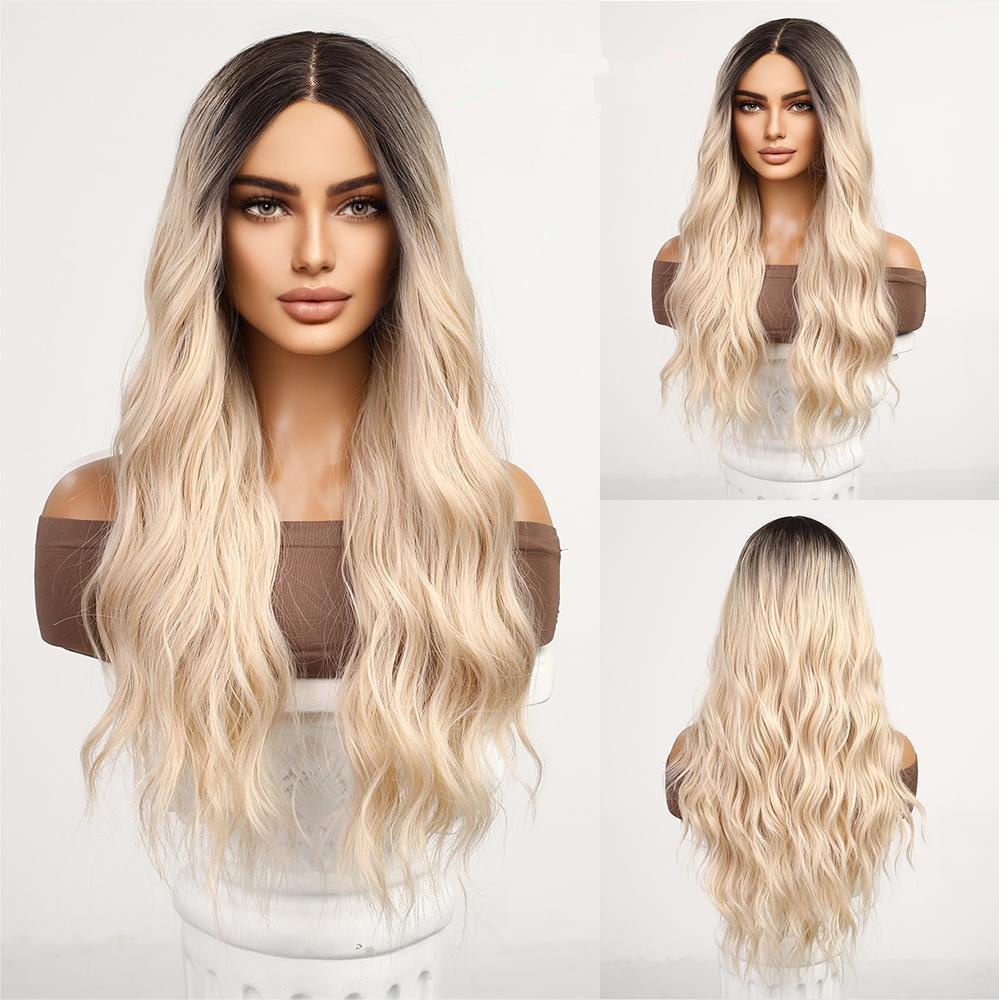 

ALAN EATON Длинный Парик Фронта Шнурка Фиолетовый Яркие Волнистые Парики Цвет Боковой Части для Женщин Повседневная Вечеринка Косплей Свадьба Высокая Плотность