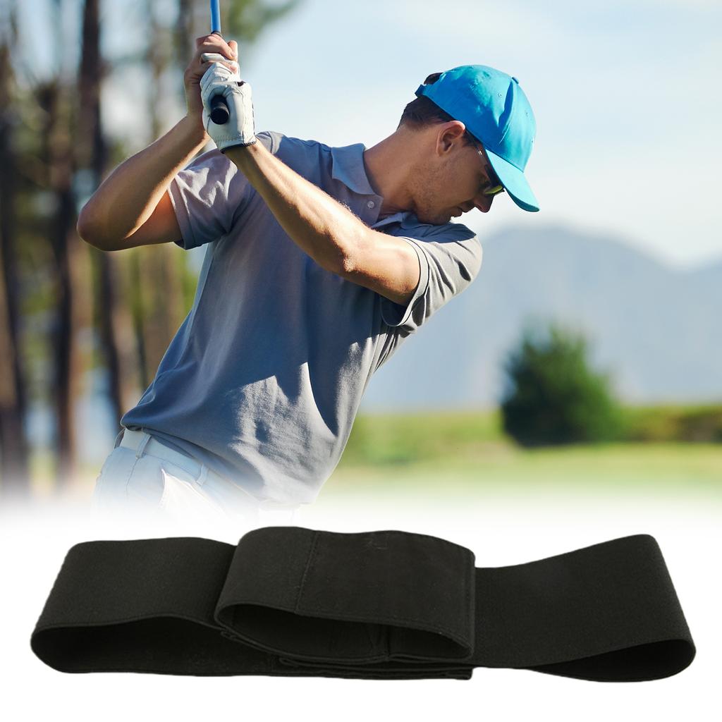 Slider Golf Training Aid Adjustable Golf Trainer Swing Aid 81x8.1x0.3cm Elastic Gesture Alignment for Men Women Beginners