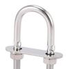 4pcs Durable Boat U Bolt With Nut Plate Washe Steel U Bolts Strong U Bolt Hardware  For Marine Use