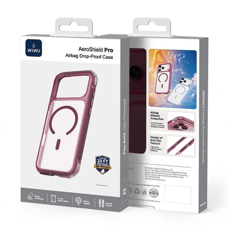 WiWU Magnetic Airbag Case for iPhone 18 Pro