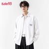 Baleno Men's Casual Long Sleeve Lapel Shirt