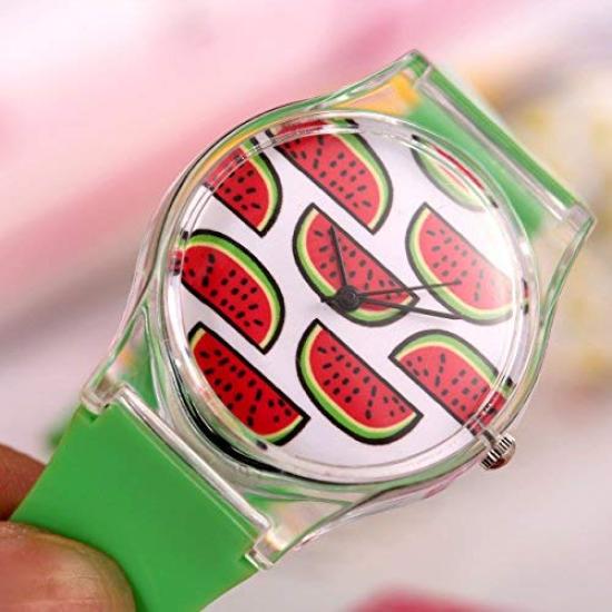 ZooooM Silicone Watch with a Unique Design, Quartz Movement, Fashionable and Casual, Perfect Gift for Men and Women (Rainbow) ZM-WATCH3036-RAI