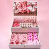 144pcs Hair Accessory Set - Includes Large Fabric Scrunchies & Clips, Perfect for Daily Wear & Gifts, Shower & Makeup Essentials (without Box)