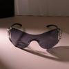 Großer Rahmen Klassische quadratische Sonnenbrille Damen Herren Marken-Designer Persönlichkeit Sonnenbrille Weiblich Männlich Farben Spiegel