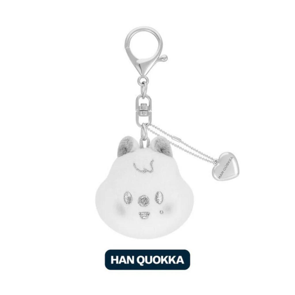 SKZOO FACE KEYRING SILVER Ver. - celebrATE