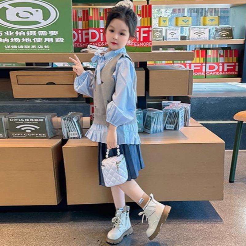 Girls' Warm Cotton Boots and Boys' Casual Boots Korean Style Short Boots