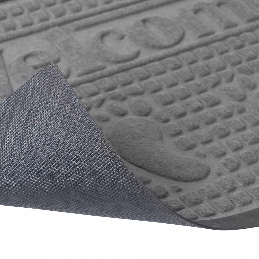 KADAX Rubber Entrance Doormat for Shoes 60x40 Cm