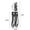 Handheld Can Opener with Blade Smooth Edge, Comfortable Handle Multifunctional Bottle for