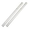 1 Pair of Drawer Slides Side Mount Full Extension 3 Fold Ball Bearing Runners Tracks 27 Series