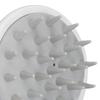 Hair Scalp Massager Long Silicone Bristles Anti Slip Palm Handle Shampoo Brush for Home Salon