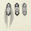 Metal Shoulder Board Badges Tassel Chain Fringed Epaulet Decoration Vintage Brooch Pin  For Jacket