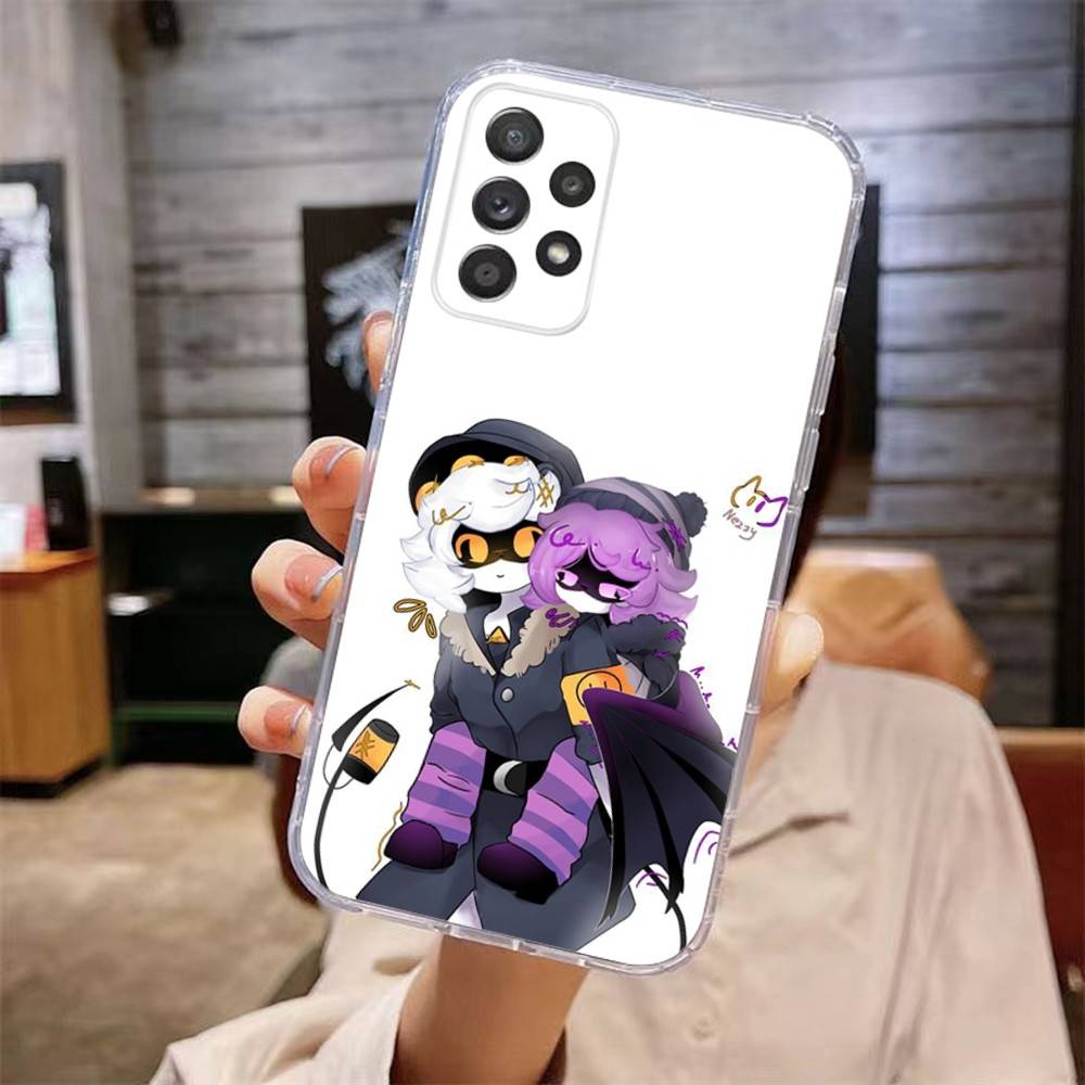 

M-Murder Drones Uzi N V J Phone Case For Samsung Galaxy A,71,70,52,51,40,31,50,50S,30S,21S,12,10,Note20ultra Transparent Cover samsunga30s