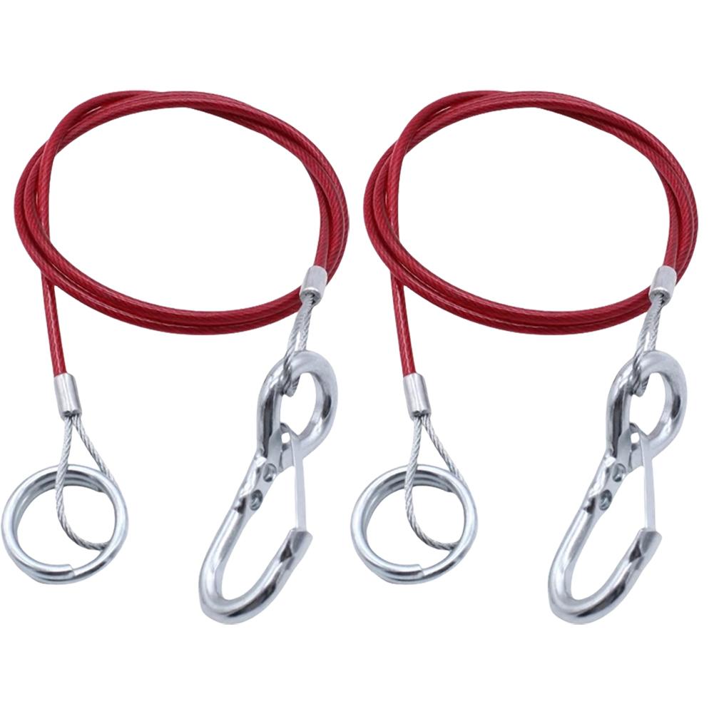 For Caravans For Trailers Breakaway Ropes Transport Safety 4 Mm Diameter Versatile Applications Compact Storage