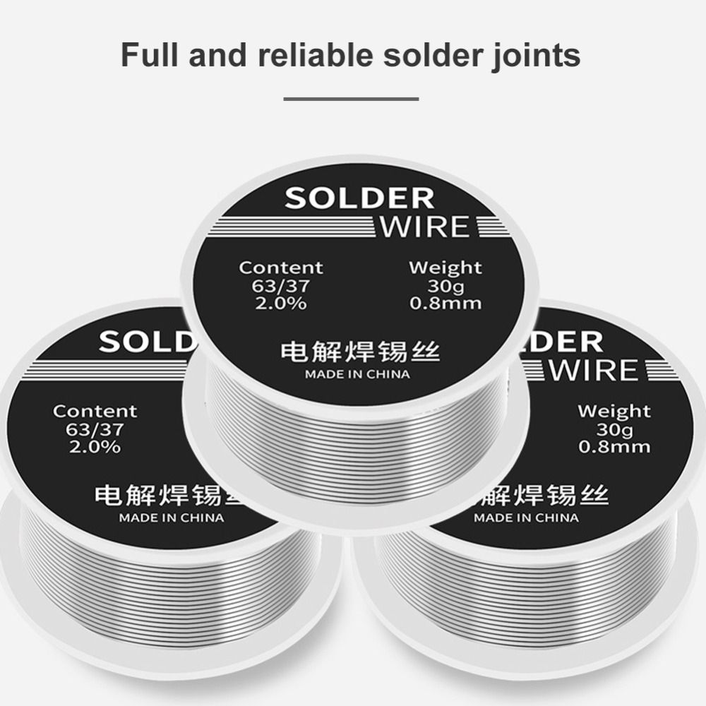 Low Fusion Spot Welding Wire High Purity Soldering Tin Wire Solder Wire  Electronic Components