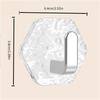 10 Pieces Adhesive Wall Hook Crystals Clear Without Nails Required Accessory for Towels Robes Kitchenwares Daily Use