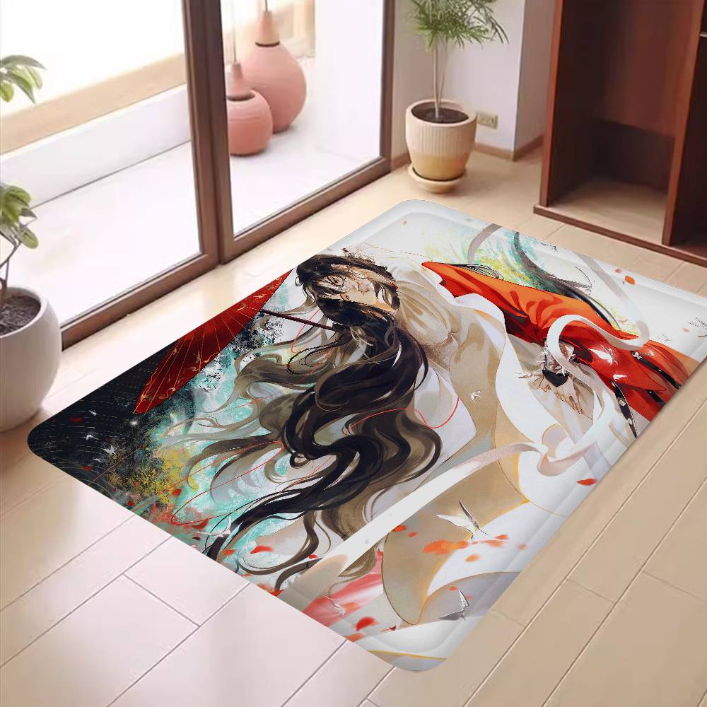 Chinese Heaven Officials Blessing Hallway Carpet Washable Non-Slip Living Room Sofa Chairs Area Mat Kitchen Doormat Area Rug