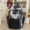 Schoolbag New High-value Ins Wind Smudging Large-capacity Backpack Mori Girl Printed Backpack Junior High School Student Backpack