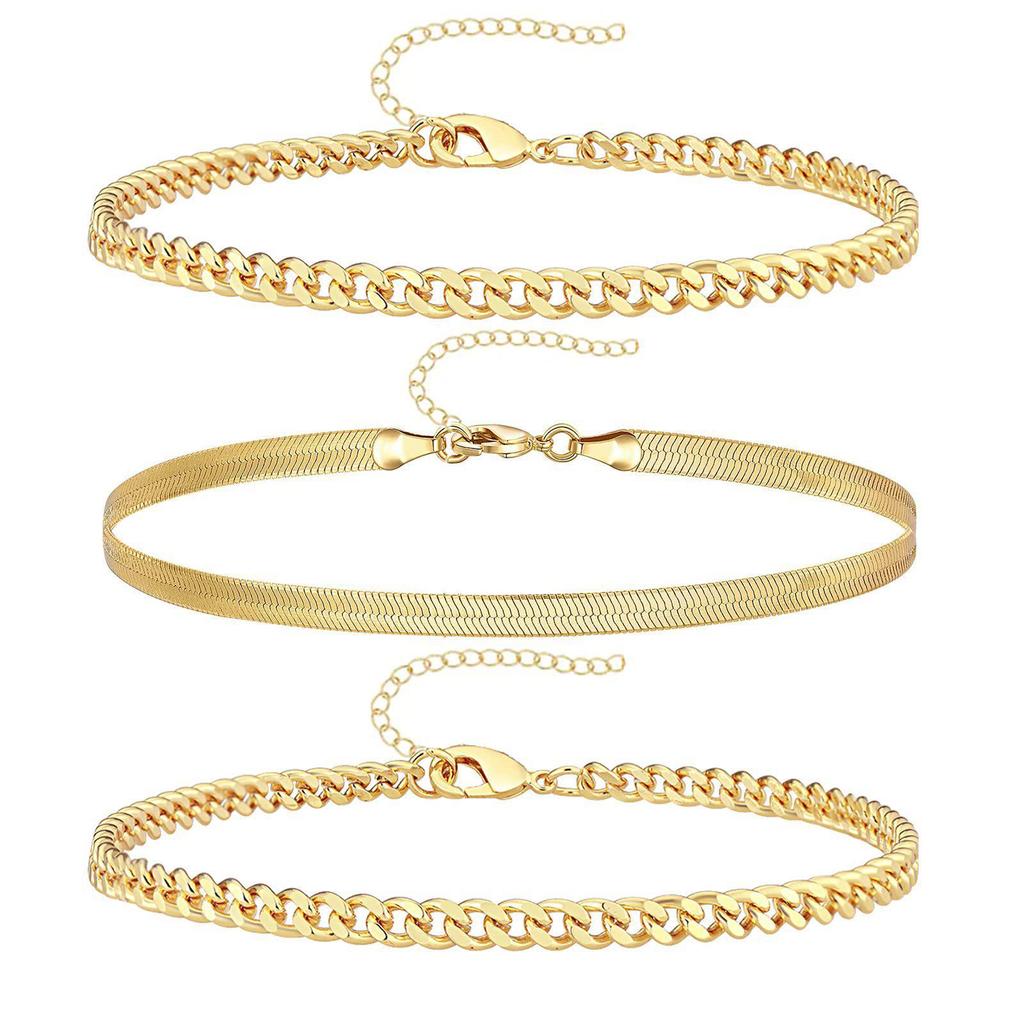 Bohemian Minimalist Women's Hand Jewelry Set: 6 Multi-layer Simple Bracelets