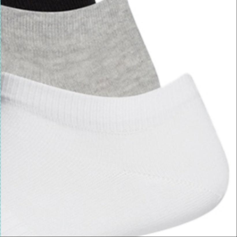 adidas Light Low 3pp Sports Training Socks White/Grey/Black Men's DZ9400