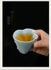 Ru Porcelain Crackle Teapot: Cultivable Retro Ceramic Kung Fu Tea Set In Creative Gift Box