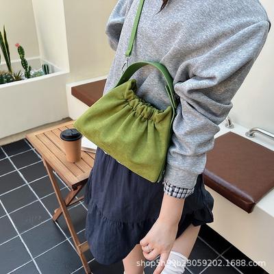 Neue Mode Wolken Tasche trendiges Temperament Schulter Umhängetasche Nischen Design gefaltete Handtasche